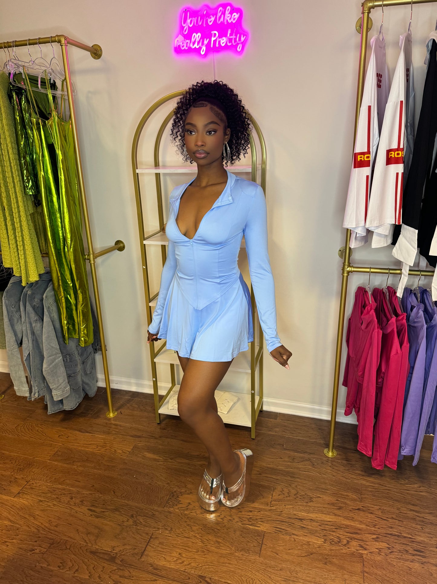 Workout Bae- Skirt Set