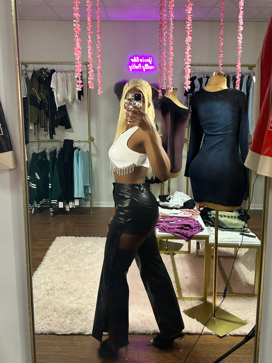 Veeze- Leather Pants