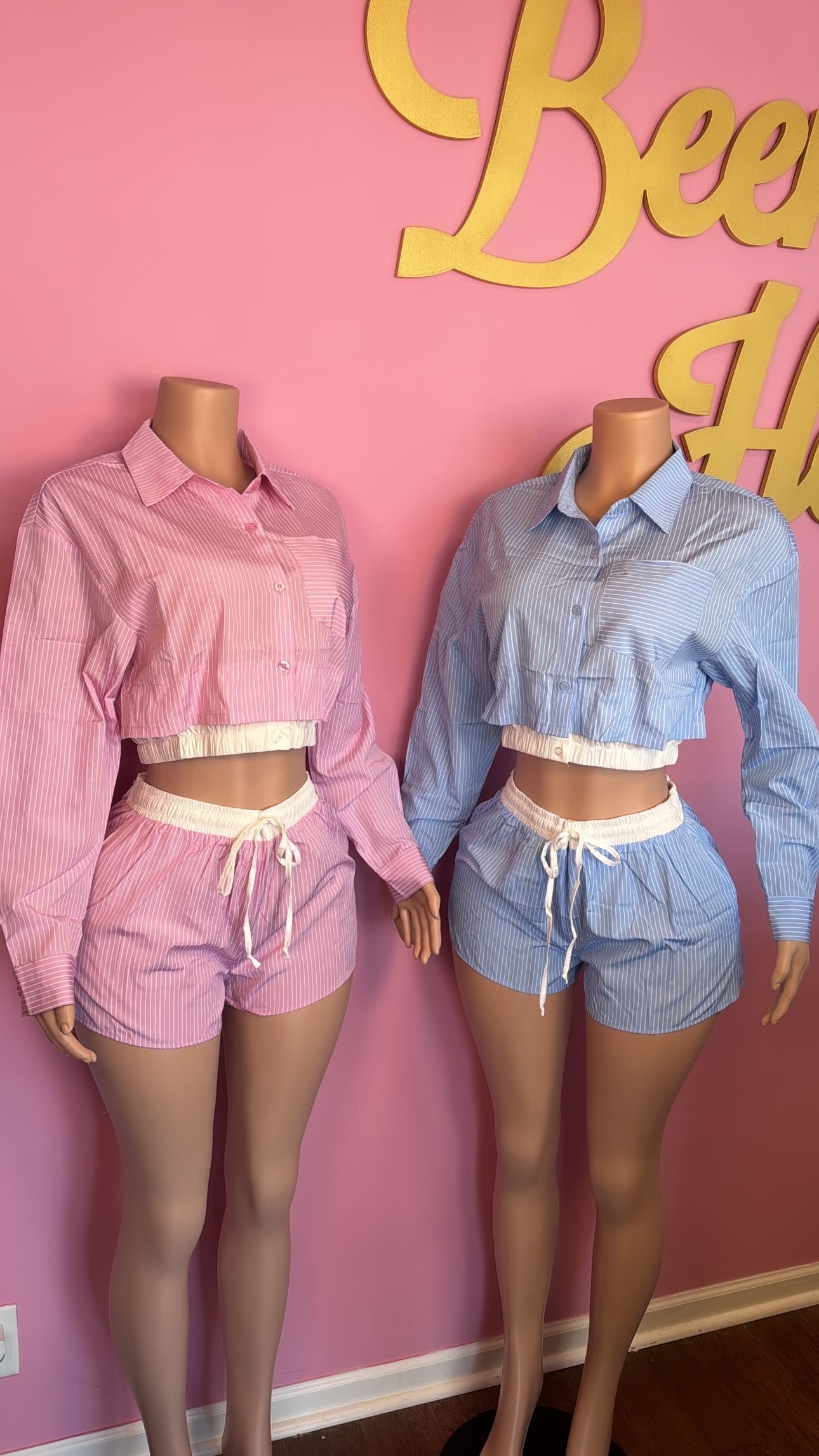 Spotted You- Two Piece Stripe Set
